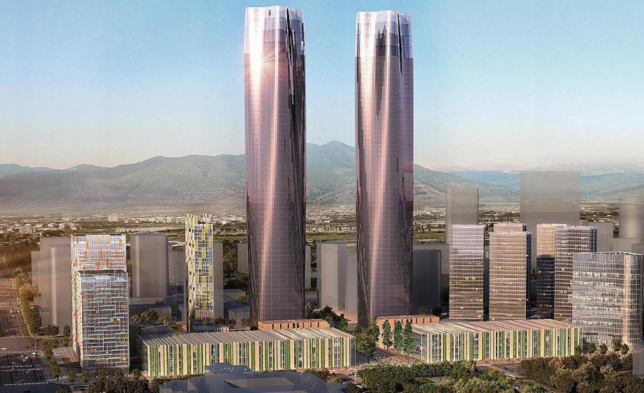 上海倫明建筑就南昌綠地中央廣場3000平飲用水池防腐項目與萬工環(huán)保達(dá)成合作